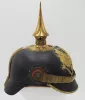Prussian Infantry officers Pickelhaube with Field Cover Visuel 8